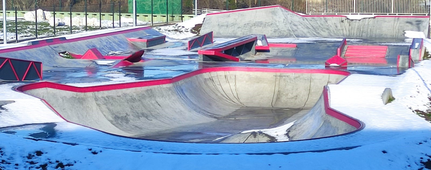 W grudniu i styczniu skatepark będzie zamknięty 