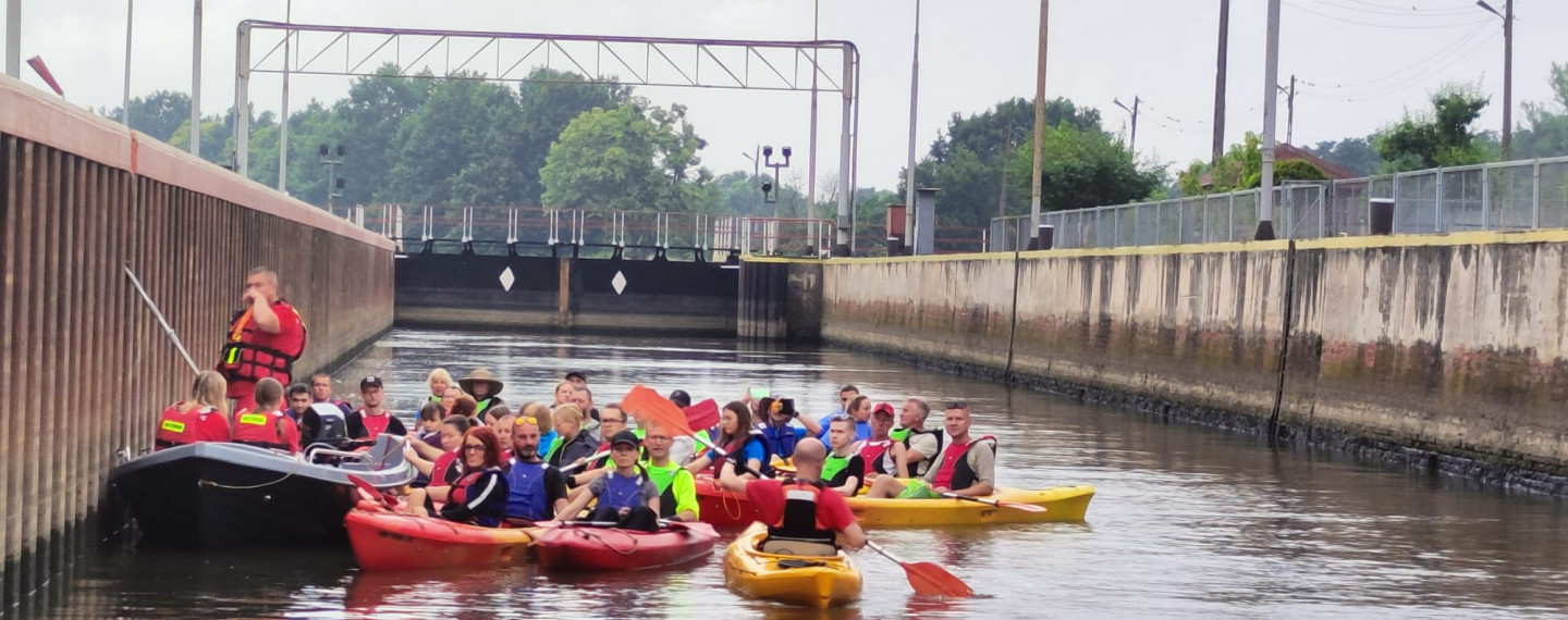 Brzeg z kajaka - płyniemy ponownie już 29 lipca